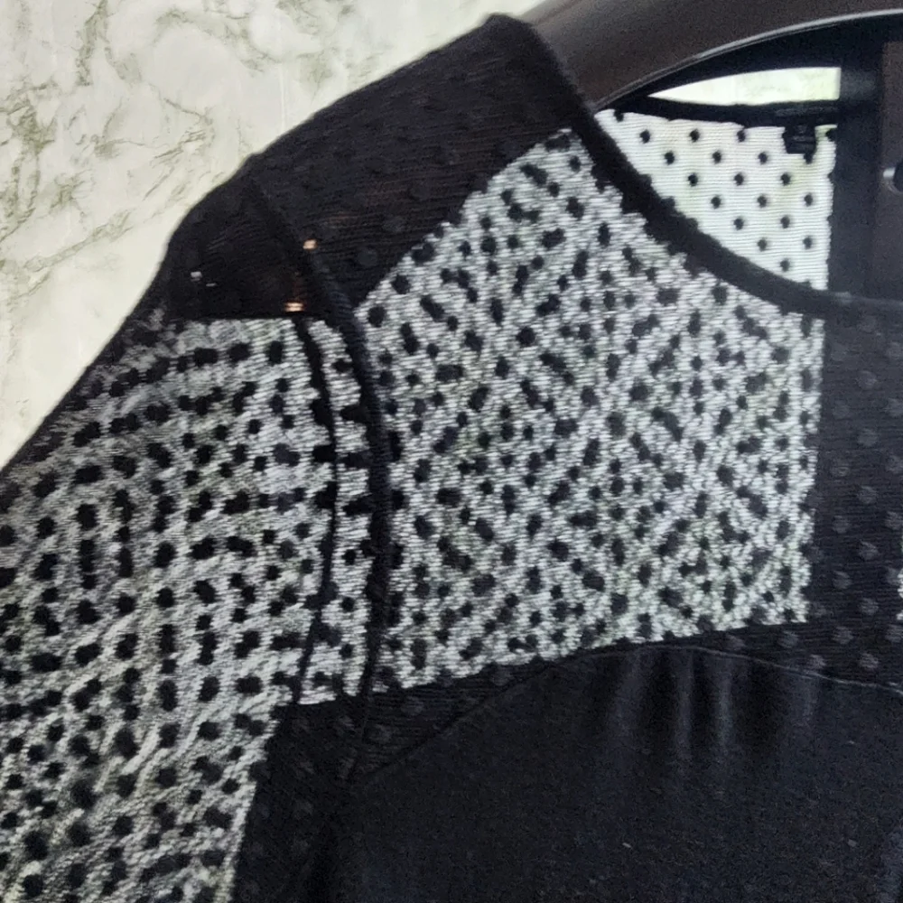 Ambiance Sheer Black Top
